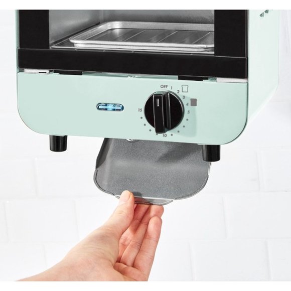 NIB Dash Mini Toaster Oven in Aqua - Picture 4 of 4